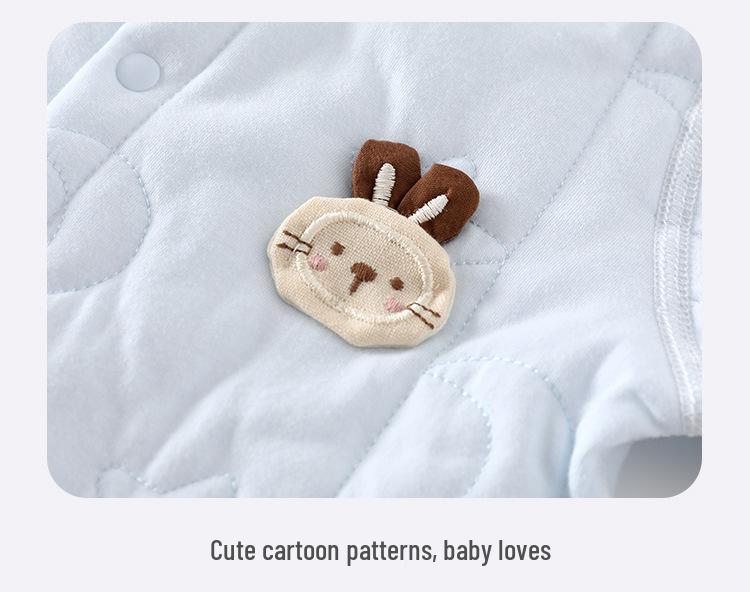 Джинци Квилтед Детский Комплект - Осень/Зима Теплая Раздельная Одежда и Нижнее Белье