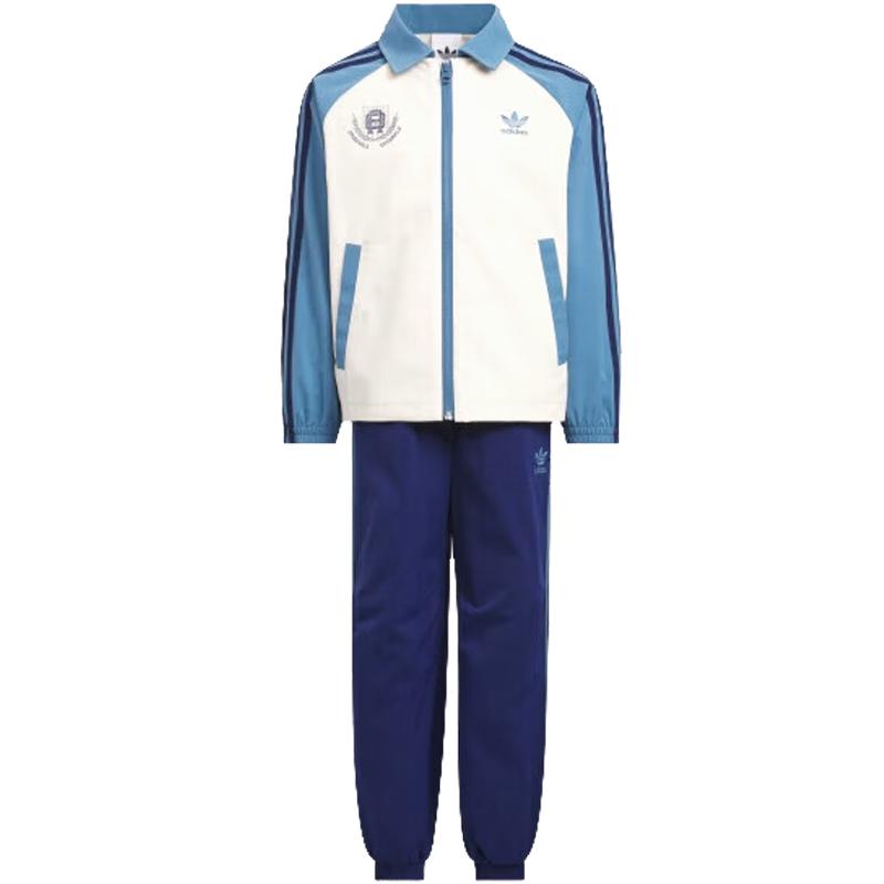 adidas Детский тканый спортивный костюм с трилистником