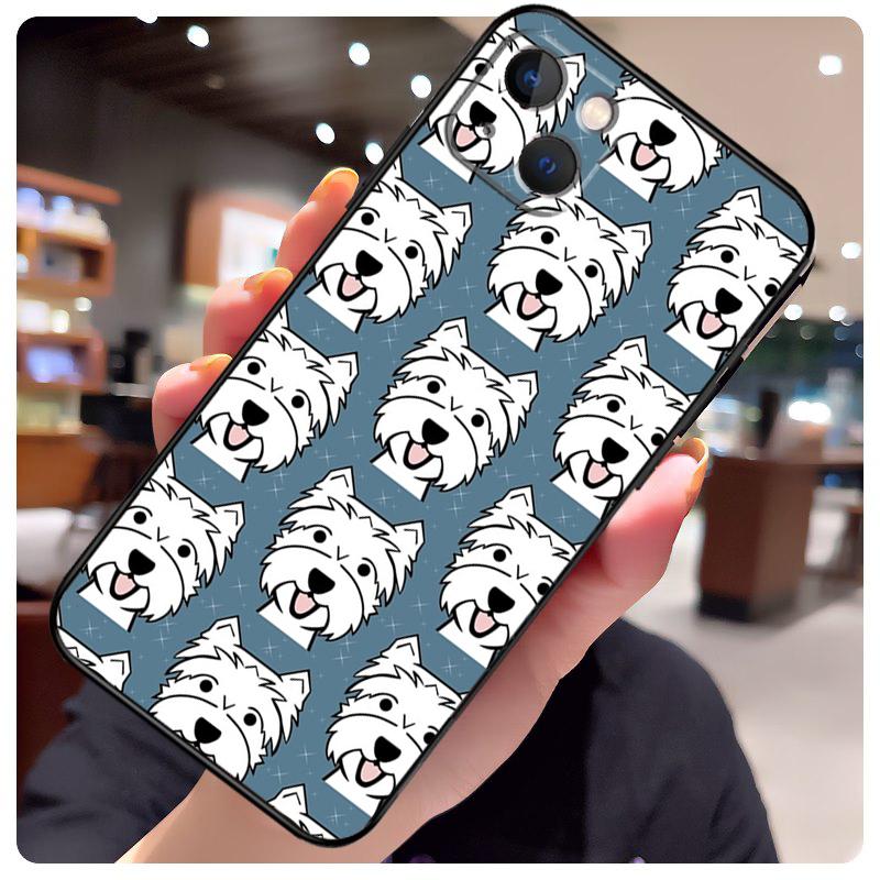West Highland Terrier Westie Case For iPhone 13 Pro Max 16 15 11 12 14 17 Pro Max mini 15 16 Plus 16e 17 Air Phone Cover