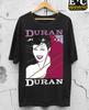 Винтажная футболка группы Duran Duran 90-х Унисекс