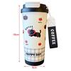 550ml Thermal Cup Stainless Steel Vacuum Flasks Cute Travel Coffee Cup