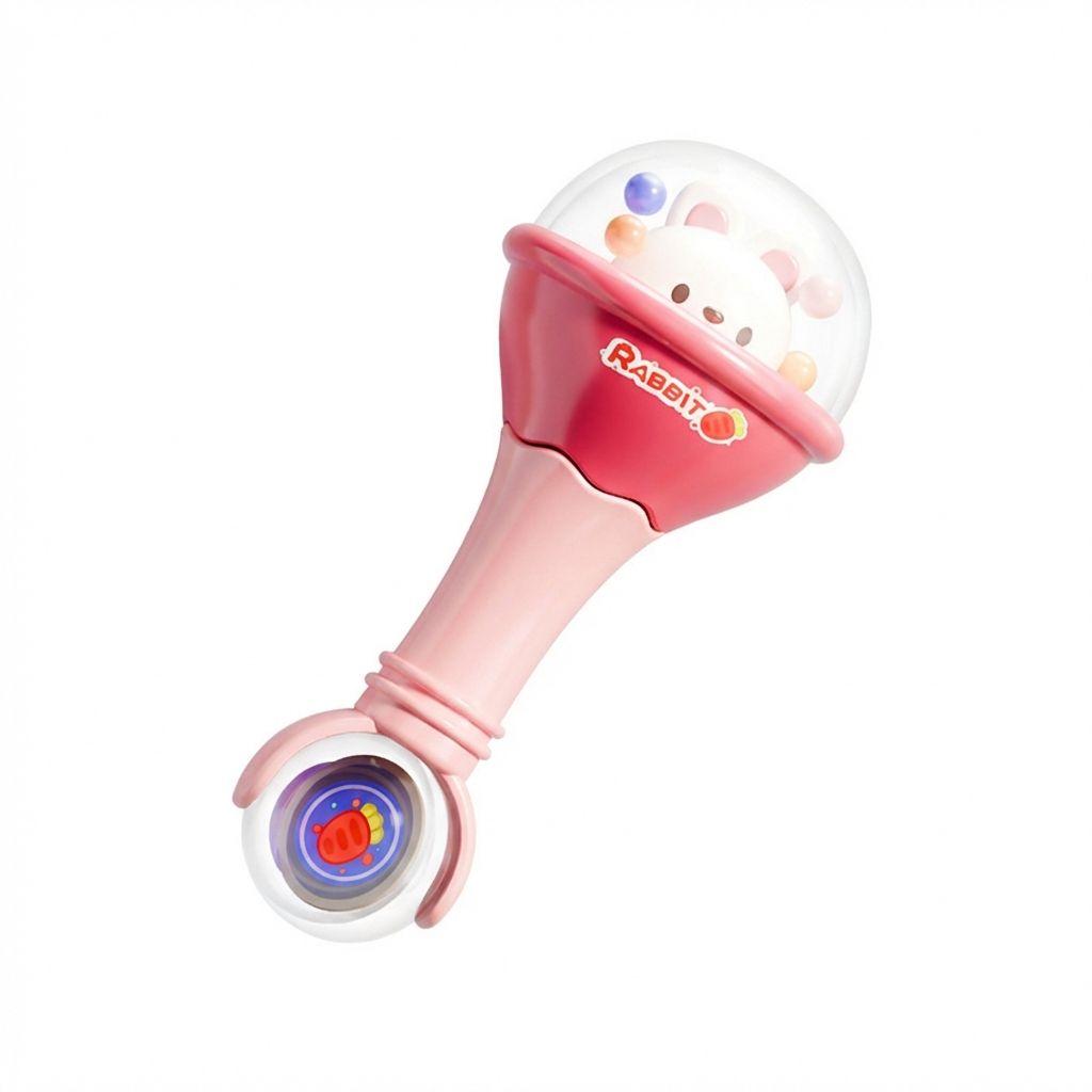 Мягкая резиновая ручная игрушка для ребенка, издающая звук при встряхивании, для упражнений, хватания, слуха, для новорожденных, раннего развития, головоломка, колокольчик