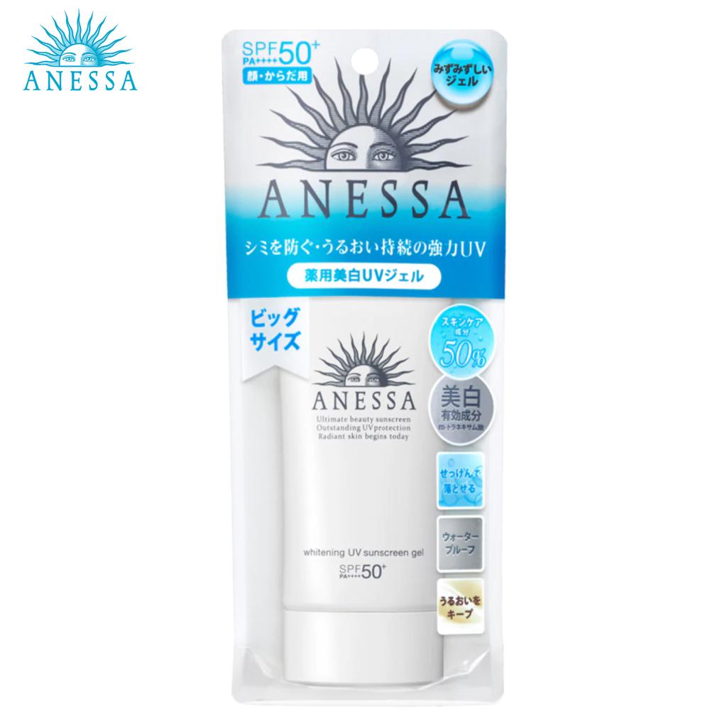 ANESSA Отбеливающий УФ солнцезащитный гель a SPF50+ PA++++ 90 г - Shiseido Japan