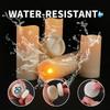 Outdoor Waterproof Flameless Candles Battery Operated LED Pillar Candle with Remote Timer for Home Wedding Holiday Decor