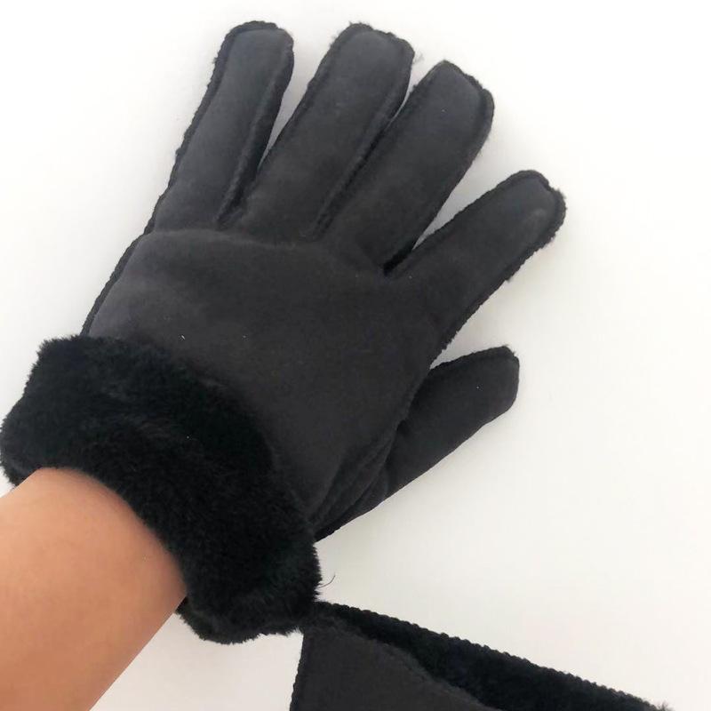Men's Winter Imitation Fur Integrated Gloves