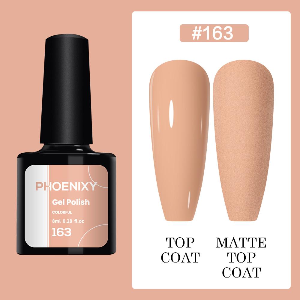 PHOENIXY, 50 шт., гель-лак для ногтей, долговечный гель-лак, верхнее базовое покрытие, полуперманентный гель-лак, дизайн ногтей «сделай сам»