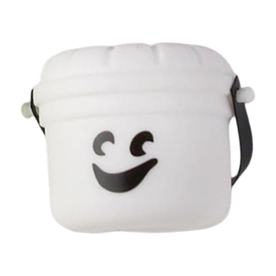 Yousheng Хэллоуин Ведро Тыква Крышка-топпер для соломинки Заглушка для питьевой соломинки для стаканов 30 унций и 40 унций Многоразовая крышка для соломинки Страшный аксессуар для напитков для вечеринок