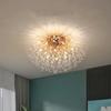 Nordic Modern Dandelion Ceiling Light Crystal Light Romantic Bedroom Dining Room Living Room Firefly Fireworks Lighting(bulb NOT Included)