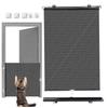 Выдвижная калитка для кошек Широкие выдвижные детские ворота 40x125 см Портативный забор для собак Кошачьи барьеры Товары для питомцев Для помещений и улицы