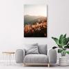 Canvas Print Meadow Mountain Nature