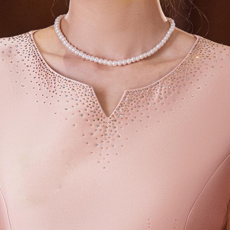 Элегантное платье для матери невесты/жениха, имитирующее двойку