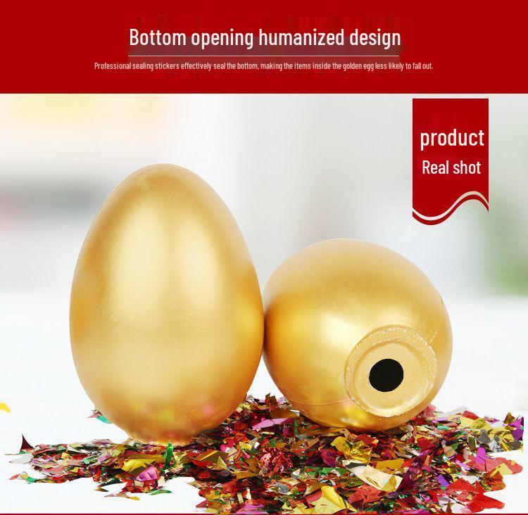 Golden Egg Celebration Props for Children's Day with Free Shipping