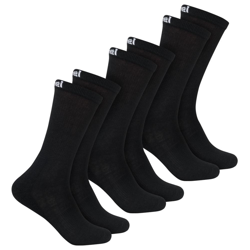 Hummel Basic Mover 3-Pack Terry Sports Socks Black 36/40