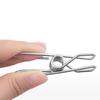 Steel Clamp Line Clothes Hang Pins Pegs Washing Stainless Metal Clips 20-100 Pcs