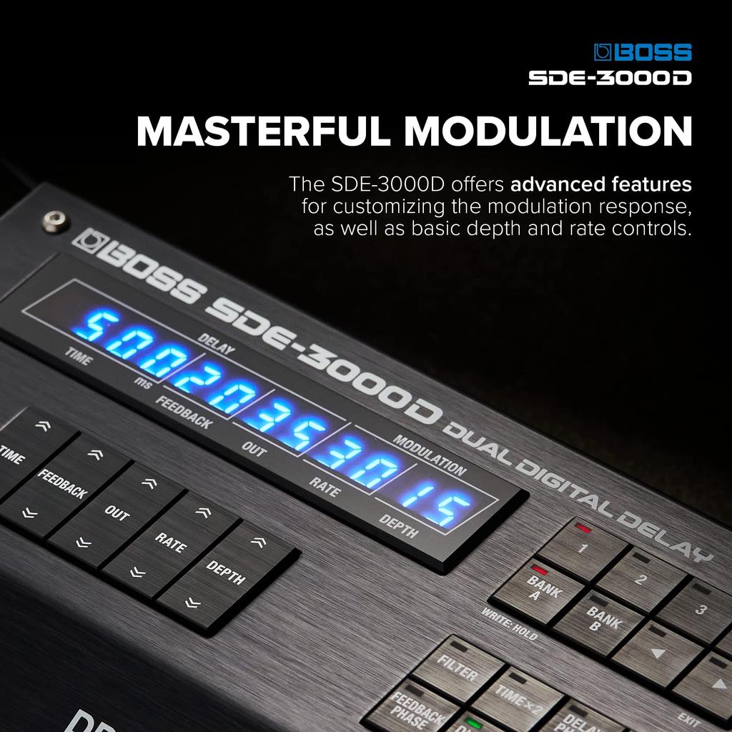 BOSS Dual Digital Delay BOSS/SDE-3000D