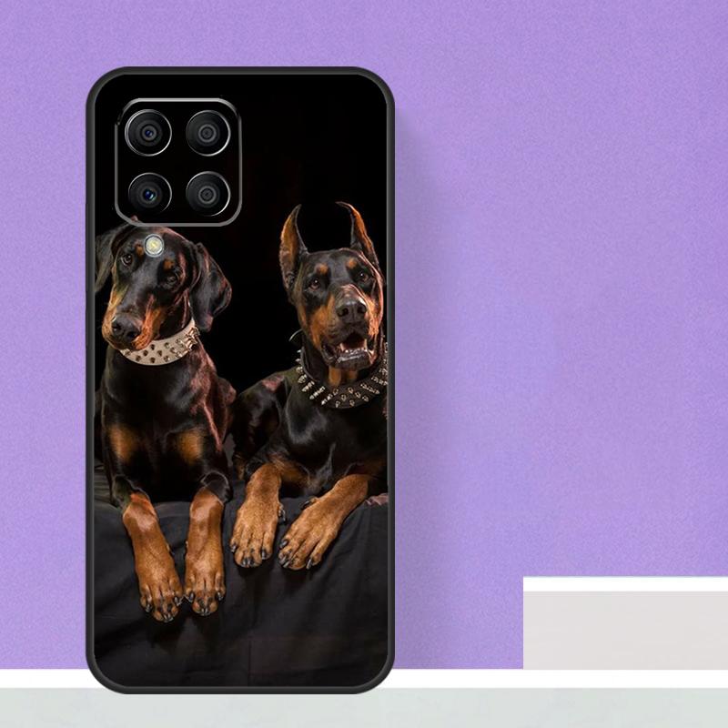 Dachshund Doberman Dog Case For Samsung Galaxy M14 M34 M54 M31 M11 M13 M53 M51 M12 M32 M52 M16 M36 M56 M15 M35 M55