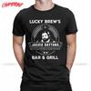 Мужские футболки Jackie Daytona Lucky Brew's Bar And Grill What We Do In The Shadows Хлопковые Топы Футболка Большого Размера Футболка