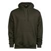 Tee Jays Mens Hooded Cotton Blend Sweatshirt