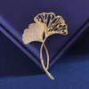Броши для пожилых людей, брошь в виде цветка, листа, булавки для женщин, костюм, подвеска, модные броши, ювелирные изделия