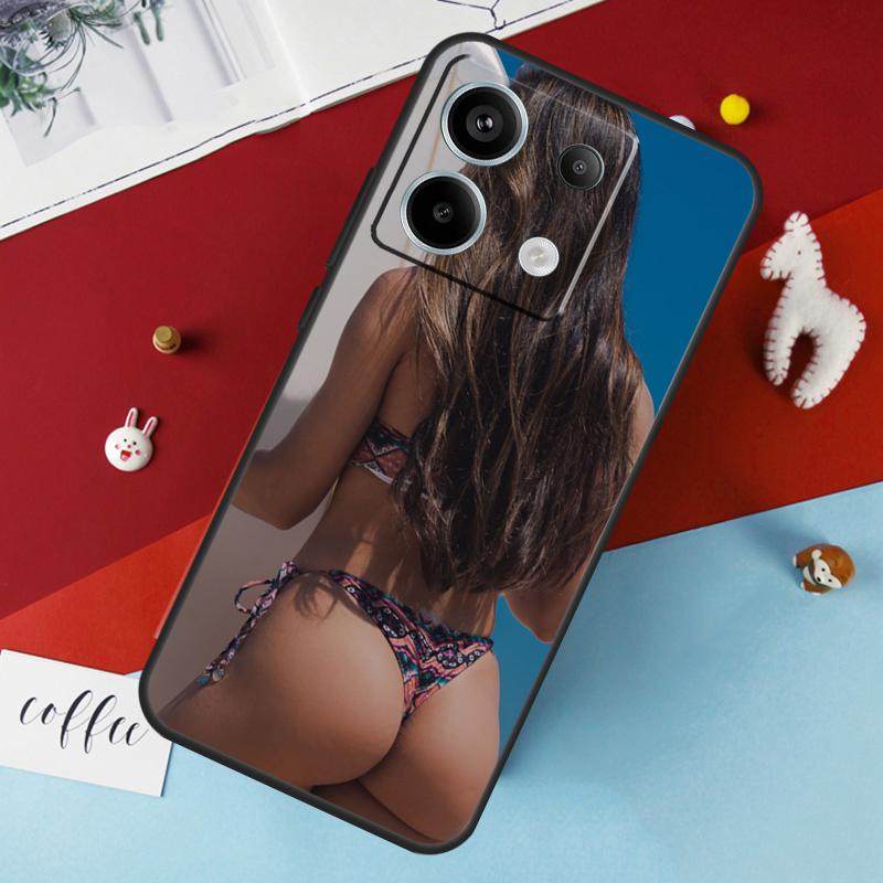 Exotic Sexy Ass Bikini Girl Case For Xiaomi Redmi 13C 12C 10C 9C 10A Redmi Note 11 9 10 12 13 Pro 9S 10S 11S 12S Cover