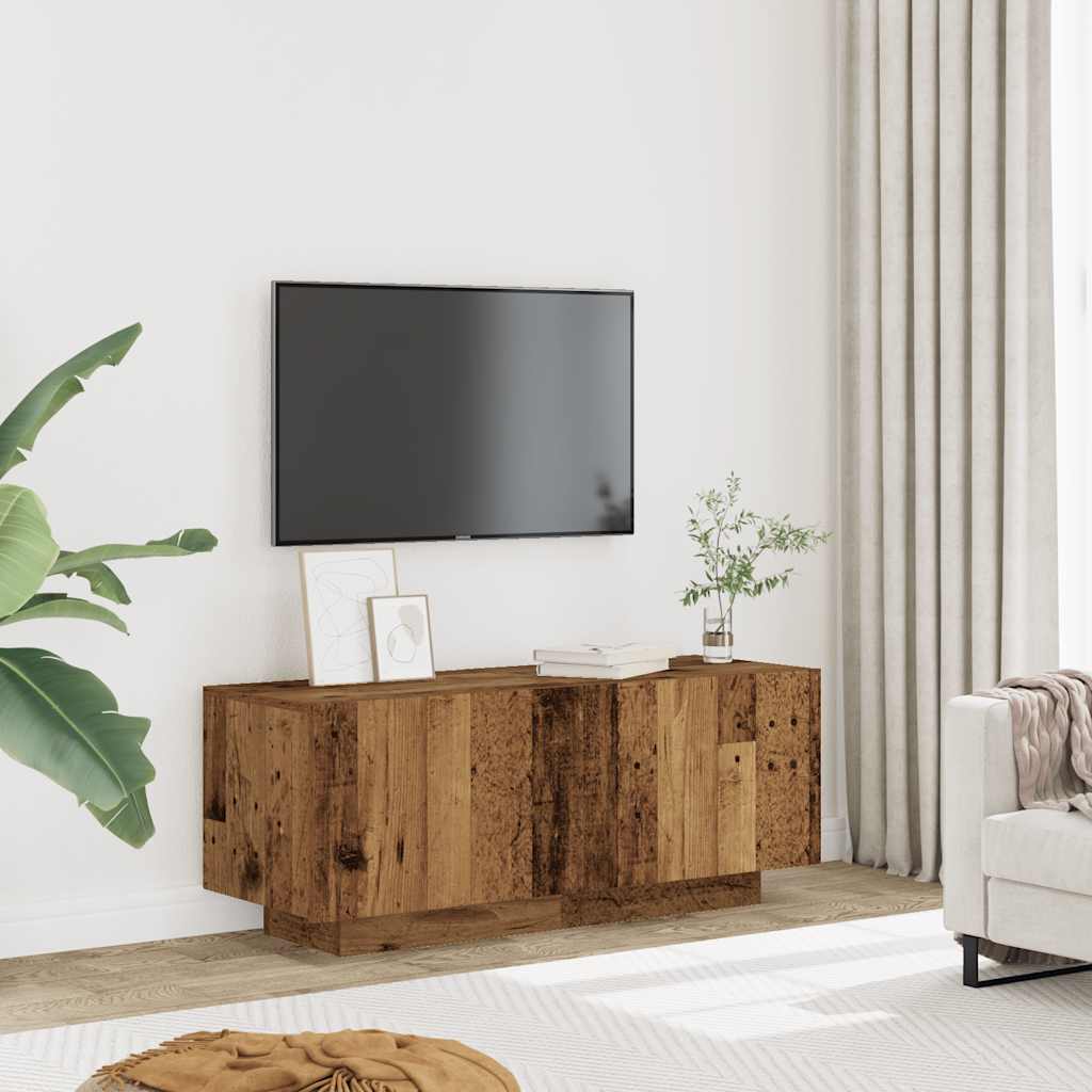 vidaXL TV-Schrank Altholz-Optik 100x35x40 cm Holzwerkstoff