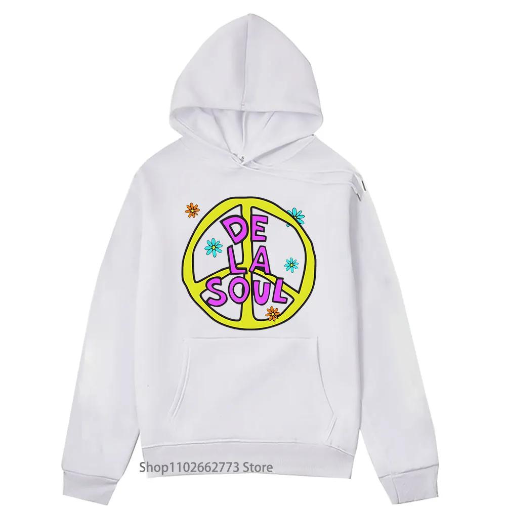De La Soul Music Hoodies High Street Sweatshirt Fashion Anime Streetwear Женская одежда Топ Harajuku Pullovers