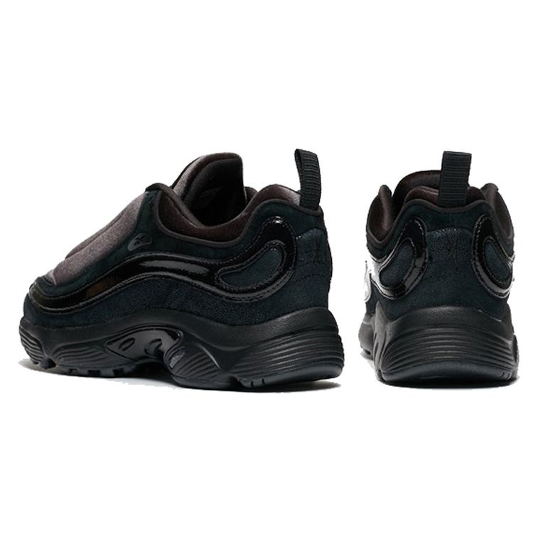 Reebok Daytona Dmx Trb Спортивные Кроссовки с Круглым Носком и Низким Верхом Повседневные Мужские Кроссовки Черные Ef7345