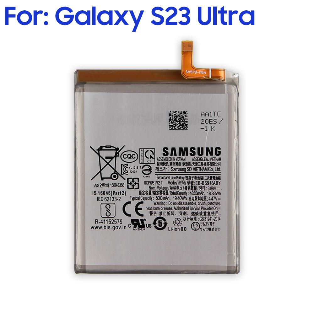 Original Replacement Battery EB-BS912ABY EB-BS916ABY EB-BS918ABY For Samsung Galaxy S23 Galaxy S23 Plus S23+ Galaxy S23 Ultra