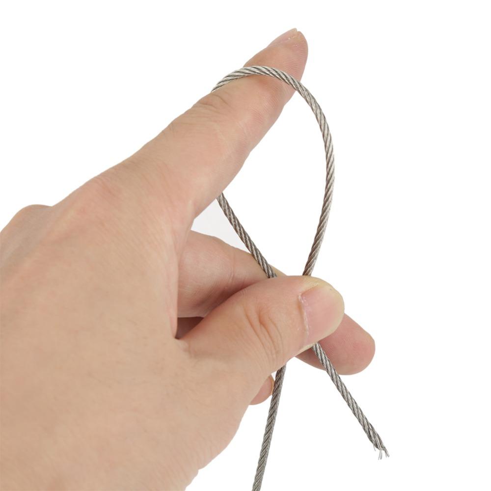 Трос из нержавеющей стали 304 2 мм Стальной трос Стальной трос Подъемные применения
