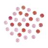 Shiny 100pcs  Resin 10mm Whirlwind Round Flatback Rhinestone Buttons Appliques DIY Wedding Scrapbook Craft 