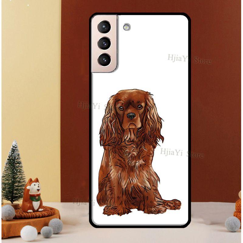 Чехол с изображением кавалер-кинг-чарльз-спаниеля для Samsung Galaxy S10 S9 Note 10 Plus Note 20 S10e S20 FE S22 S21 Ultra, чехол для телефона