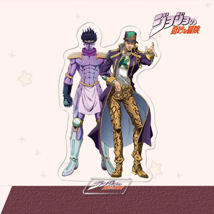 JoJo's Bizarre Adventure Анимационные Комиксы Периферийные Игрушки JOJO Дио Акриловый Настольный Стенд Аниме Фигурка Действия Модель Коллекция