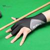1 шт. Перчатка для бильярда с эластичной застежкой-лентой, регулируемый дизайн, нескользящая, для левой руки, 3 пальца, для бильярда