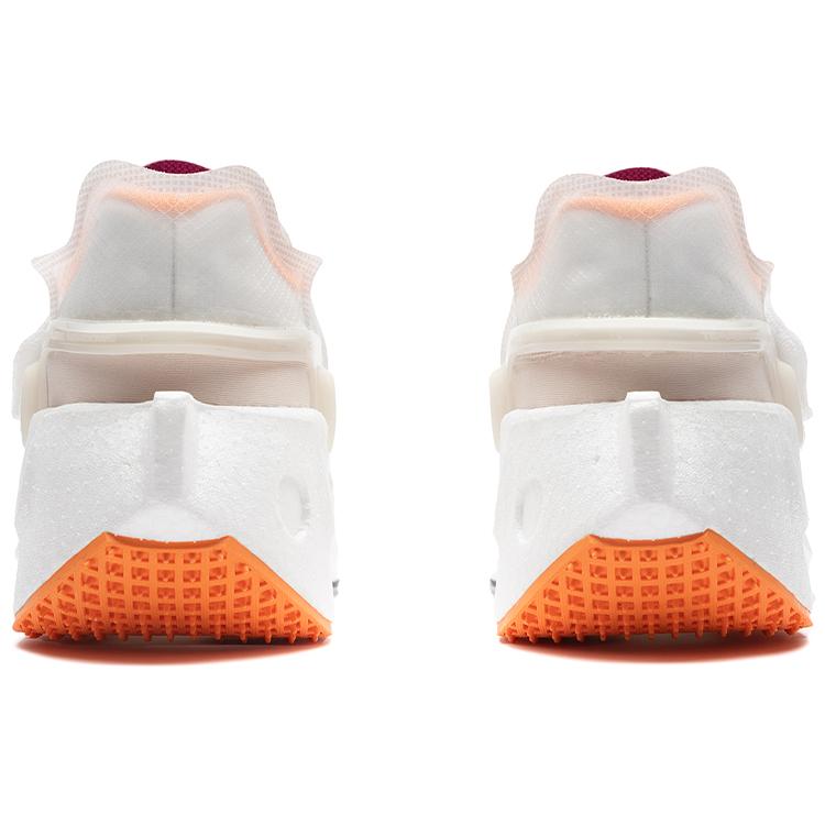 Soulland x Li Ning Ranger Амортизирующие износостойкие легкие низкие кроссовки для бега мужские белые оранжевые ARHQ355-1