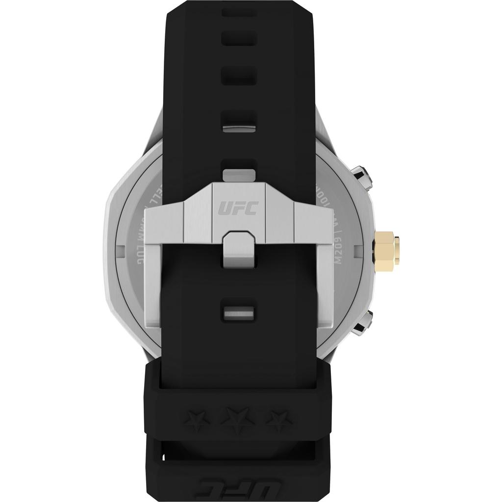 Часы UFC King Strap Black Dial Stainless Steel Acrylic Quartz Watch Brand TW2V99200 Black [TIMEX] Mens [Товар]