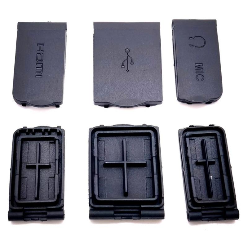 Protective Dust Caps Dirtptoof Cover Replacement for D810 DSLR Camera Precision Fit Rubber Dust Cover Set