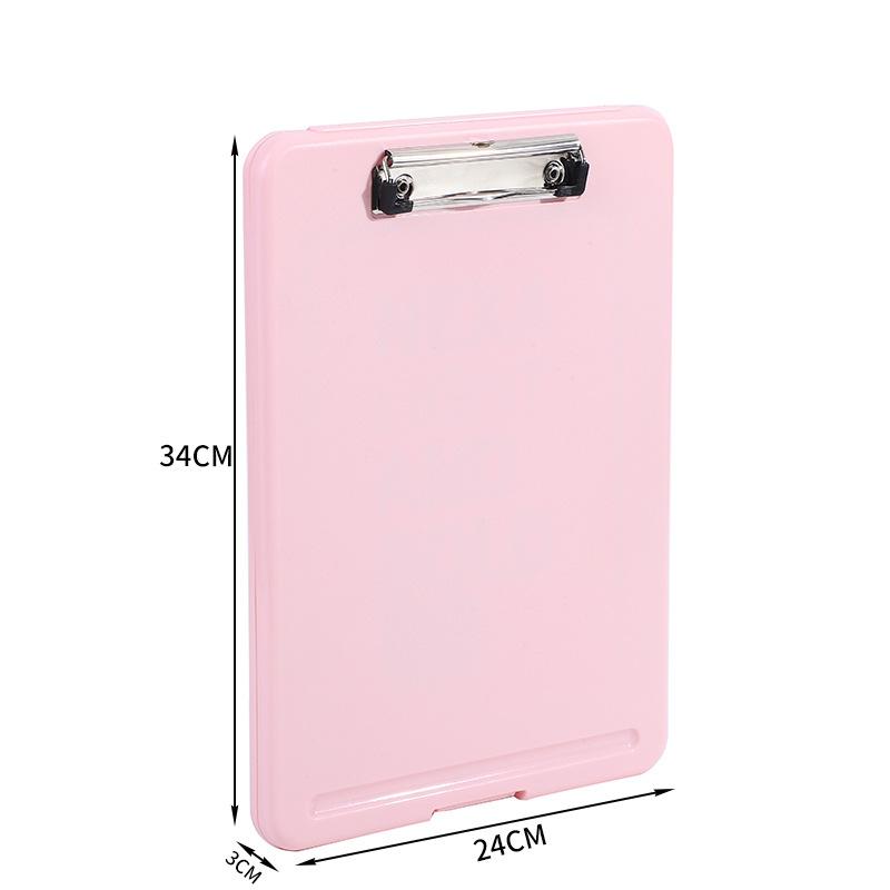 A4 Student-Specific Folder: the Ultimate Clipboard-Style Exam Paper Organizer, High-Capacity Document Binder