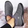 Ultra-Warm Winter Boots - Non-Slip Thick Sole,Boots with Arctic-Grade Insulation, Low Heel, Round Toe, Solid Color Minimalist Design