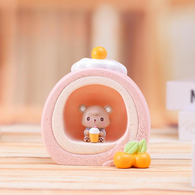 Милое розовое украшение-копилка - большая емкость для монет для студентов, подарок на праздник