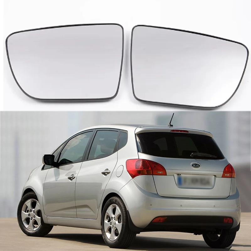 10-20 Kia VENGA Замена линзы зеркала заднего вида с подогревом, левая и правая