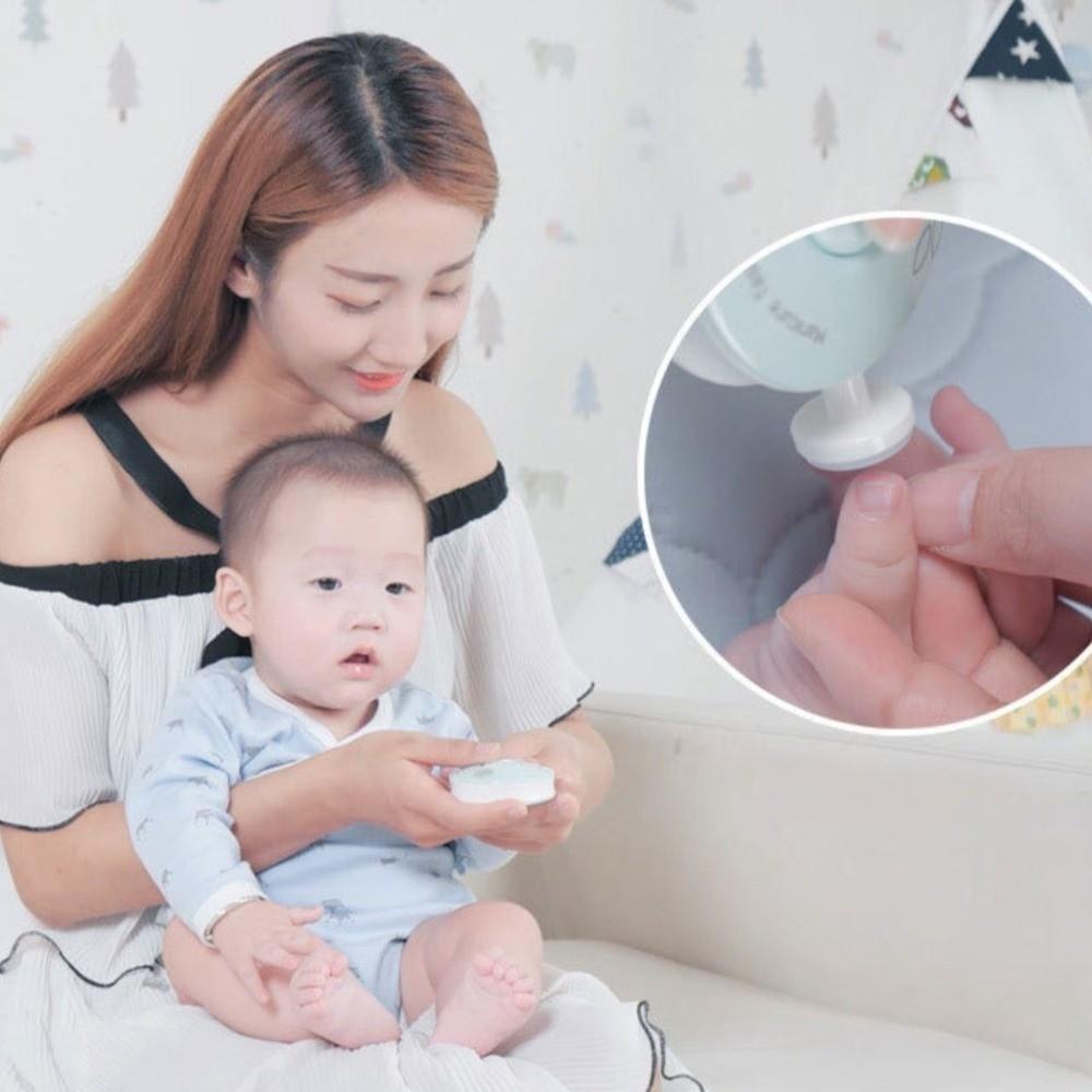 Easy To Trim Electric Nail Clippers Safe Clipper Infant Nail File Manicure Set For Toddler