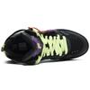 Fila Fusion Серия Desperado Ткань Синтетическая кожа Кроссовки Shadow Bat Средние ретро-кроссовки для баскетбола Женские кроссовки Черный Фиолетовый T12W243231FBP