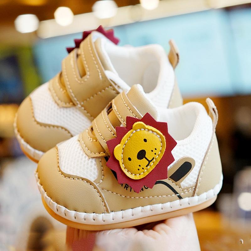 Baby Shoes Spring Autumn Breathable Soft Soled Toddler Shoes Girl Sneaker for Newborn Baby Antiskid Barefoot Shoes Kids Zapatos