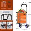 Zhongbisheng Foldable Aluminum Alloy Utility Cart