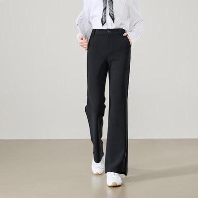 Женские брюки-клеш от бедра ESE-Y с высокой талией для офиса