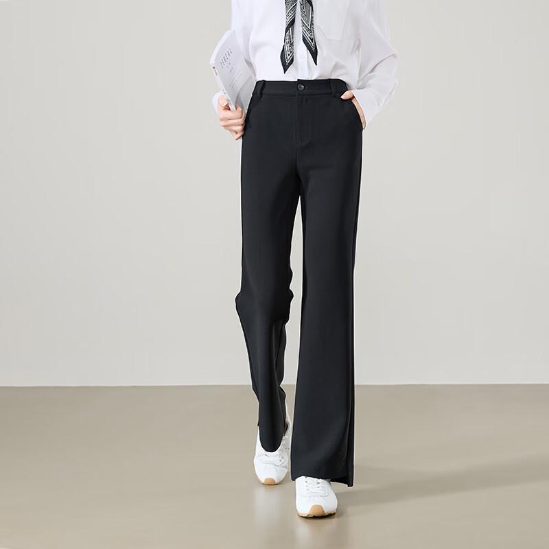 Женские брюки-клеш от бедра ESE-Y с высокой талией для офиса