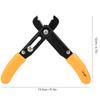 Hand Tools Stripping Pliers Wire Stripper Adjustable Simple Cutter Stripping Pliers Hand Tools 0.5‑4.0mm Yellow Wire Stripper