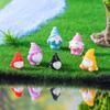 14Pcs Micro Landscape Ornament Mini Gnome Easter Figure Miniature Garden Decoration Mini Potted Plant Accessories