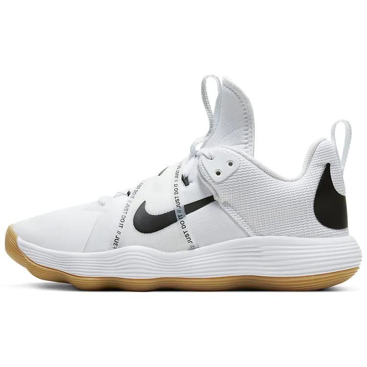 Nike Женские React HyperSet 'Белый Черный Каучук' (женские размеры) Белый / Светло-коричневый с подошвой Gum / Черный Тренировочная обувь CI2956 100