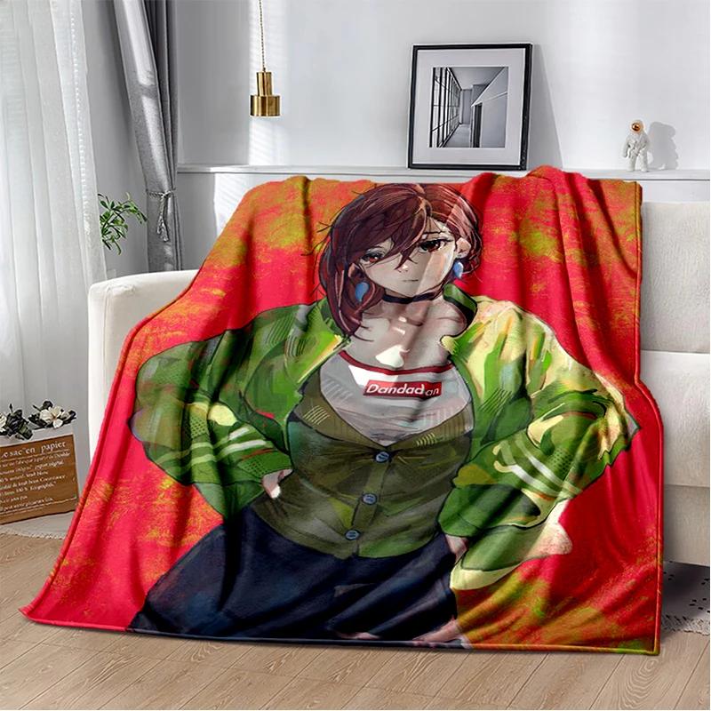 2026 New Style DAN DA DAN Anime Cartoon Blanket,Soft Throw Blanket for Home Bedroom Bed Sofa Picnic Travel Office Cover Kid Gift